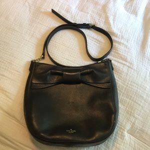 Kate Spade black leather Olive Drive crossbody